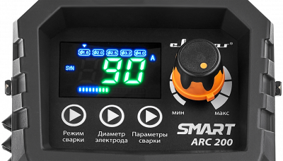 вид модели Сварочный инвертор Сварог REAL SMART ARC 200 BLACK (Z28303), арт. 00000097886
