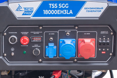 вид модели Бензогенератор TSS SGG 18000EH3LA, арт. 190069