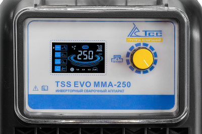 вид модели Сварочный инвертор ТSS EVO MMA-250, арт. 035254